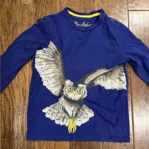 Mini Boden Long Sleeved Graphic T shirt (Boys)